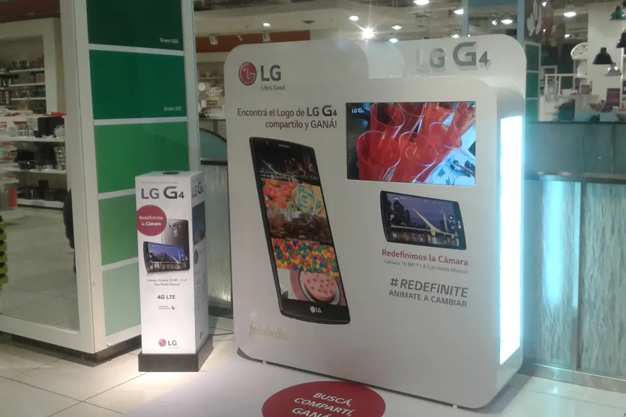 LG Retail Marketing Shopping Falabella Musimundo