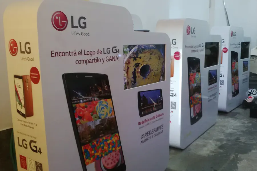LG Retail Marketing Vinilos